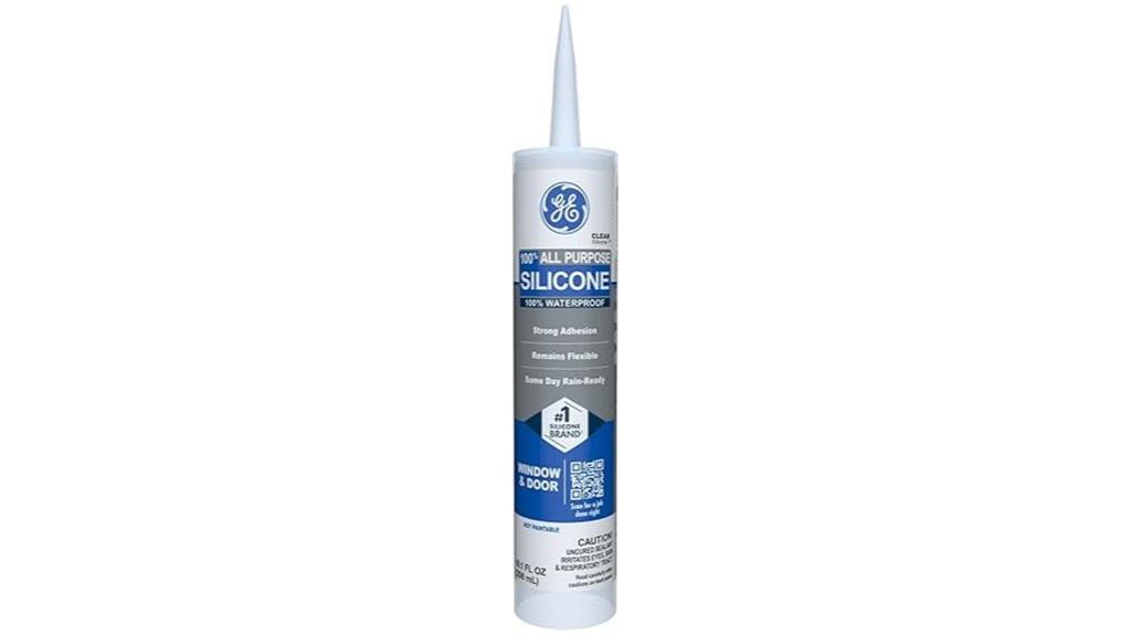 clear silicone caulk