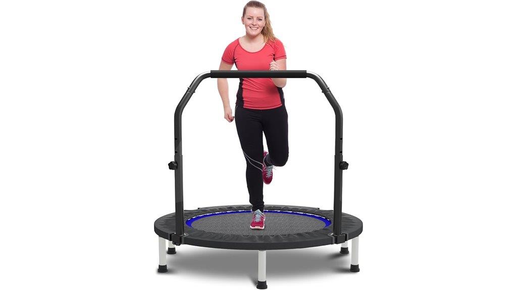 compact adult kid trampoline