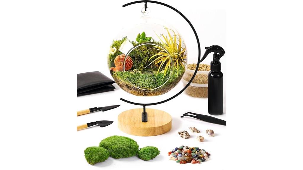 complete moss terrarium set