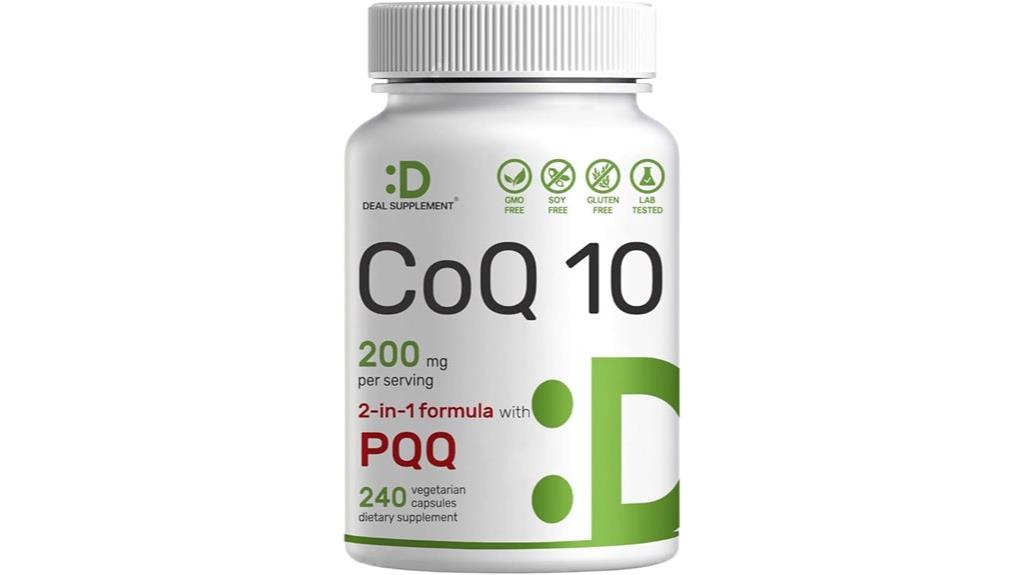 coq10 200mg pqq