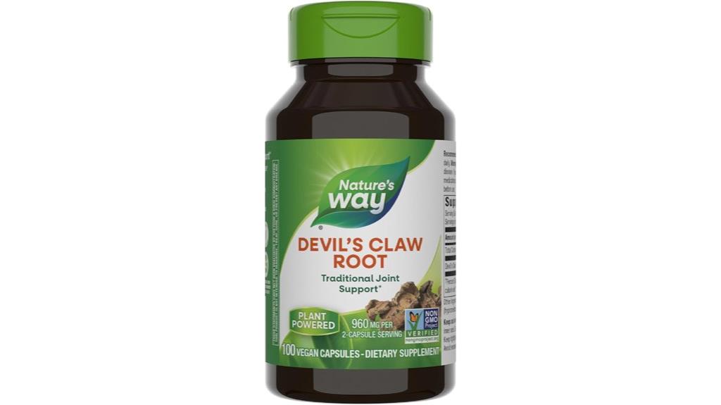 devils claw vegan capsules