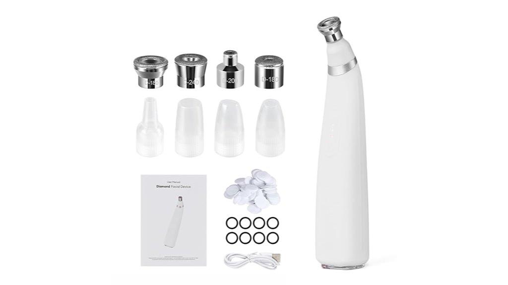 diamond microdermabrasion blackhead removal