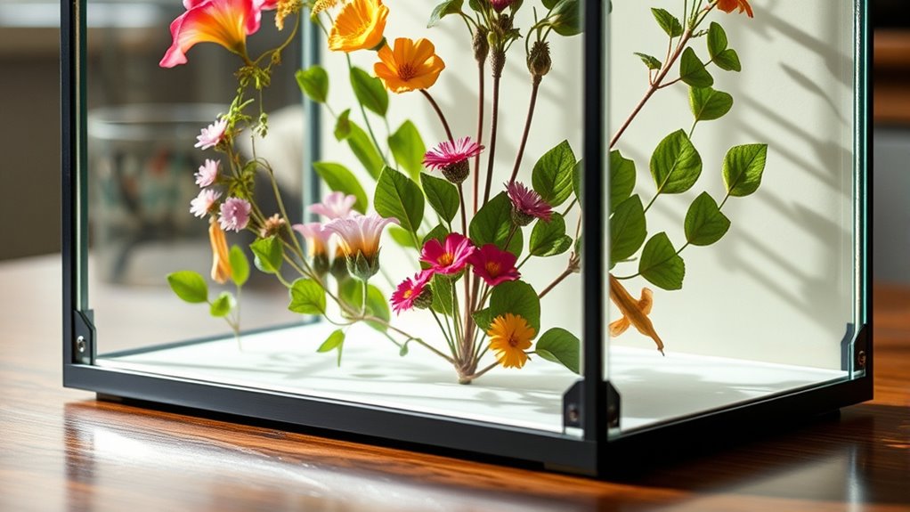display case material considerations
