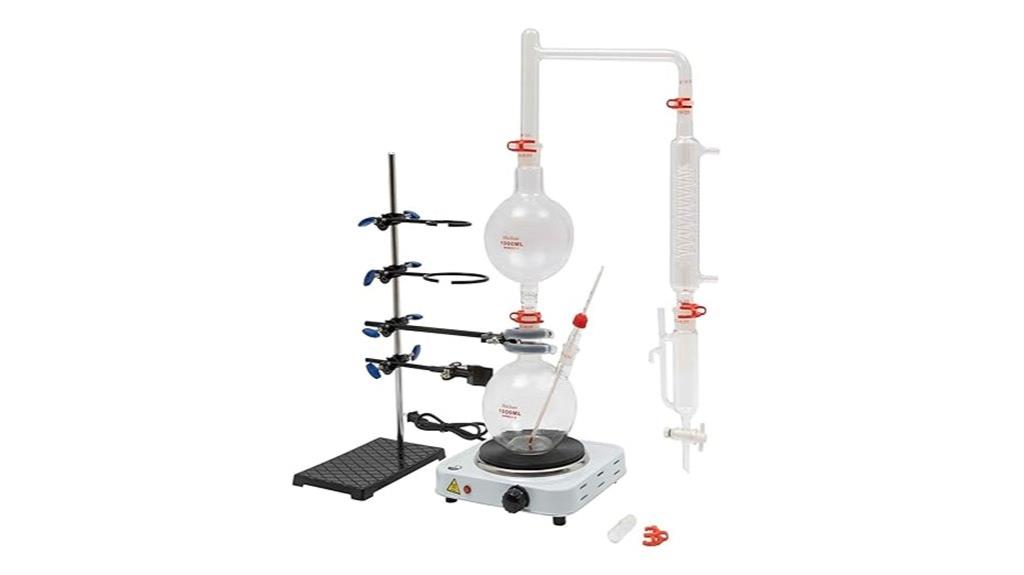 distillation kit with heater