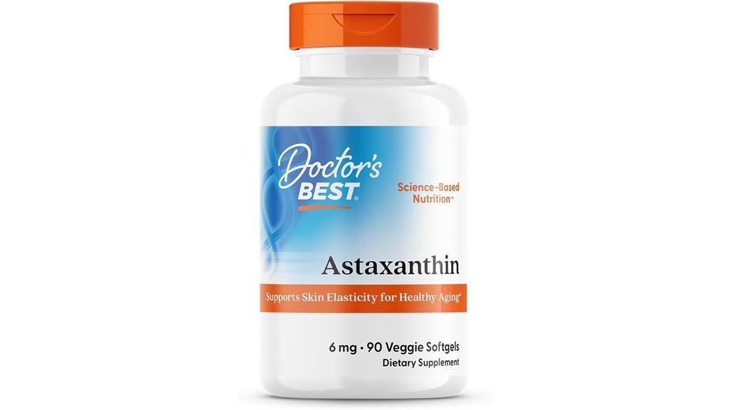 doctor s best astaxanthin supplement