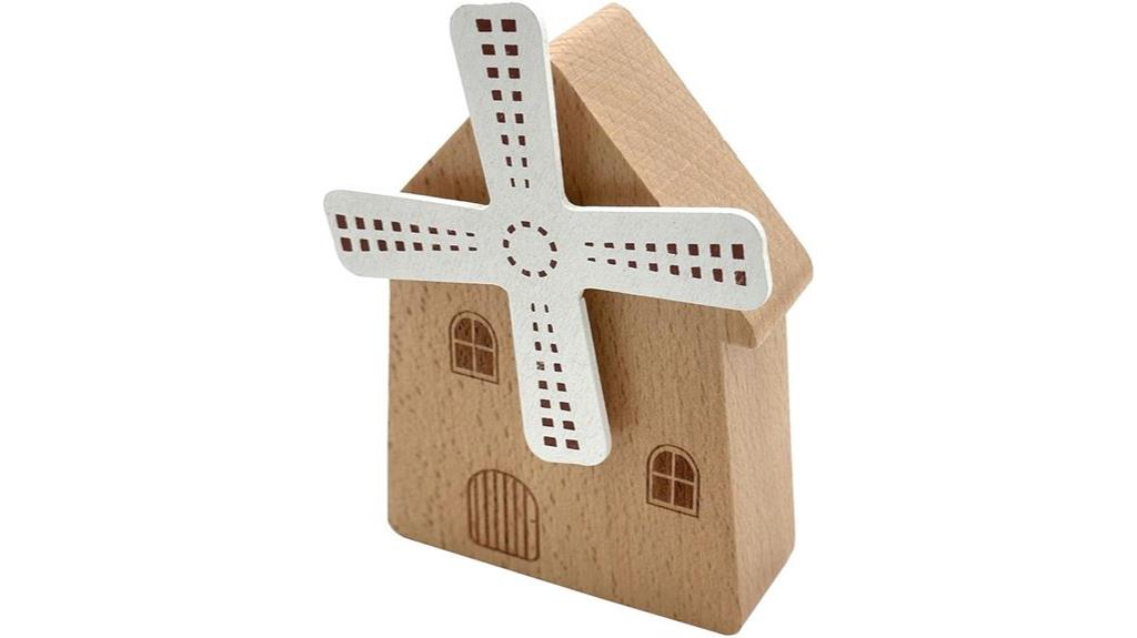 edelweiss windmill music box