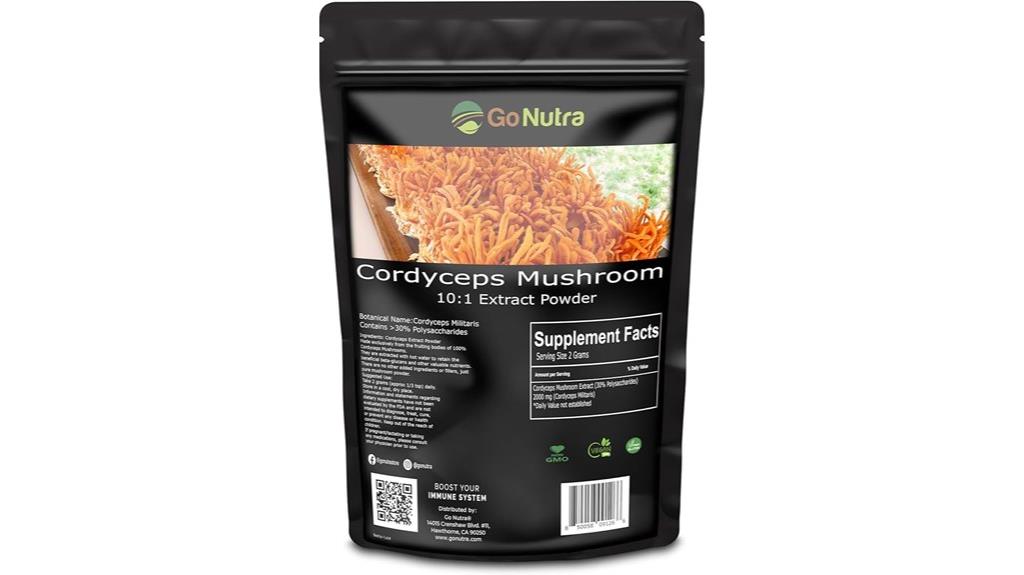 eight ounce cordyceps powder
