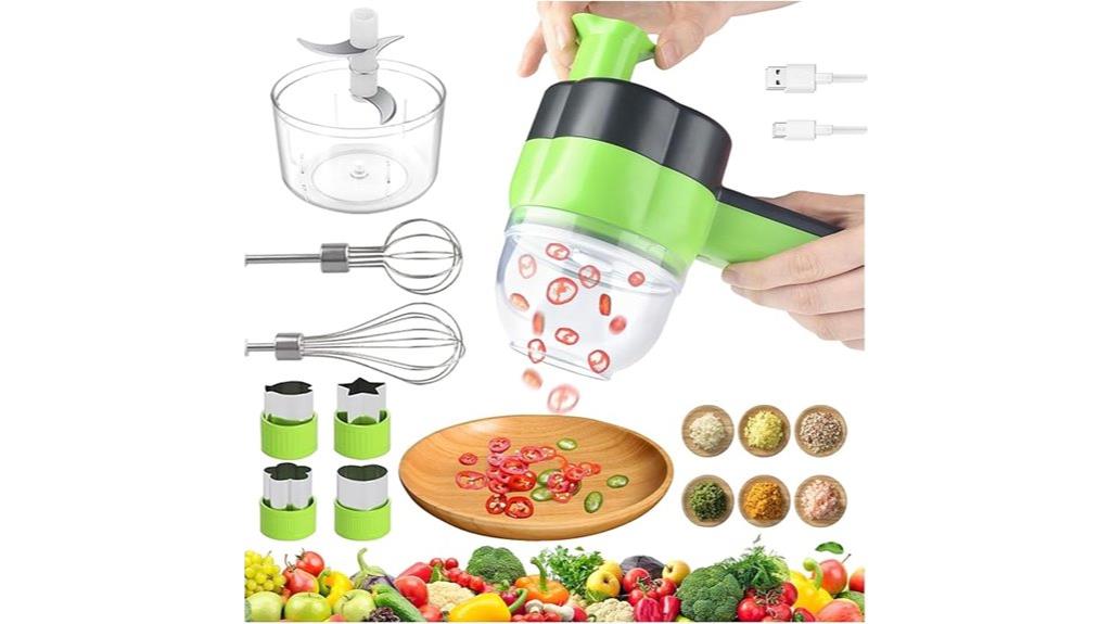 electric 4 in 1 vegetable slicer