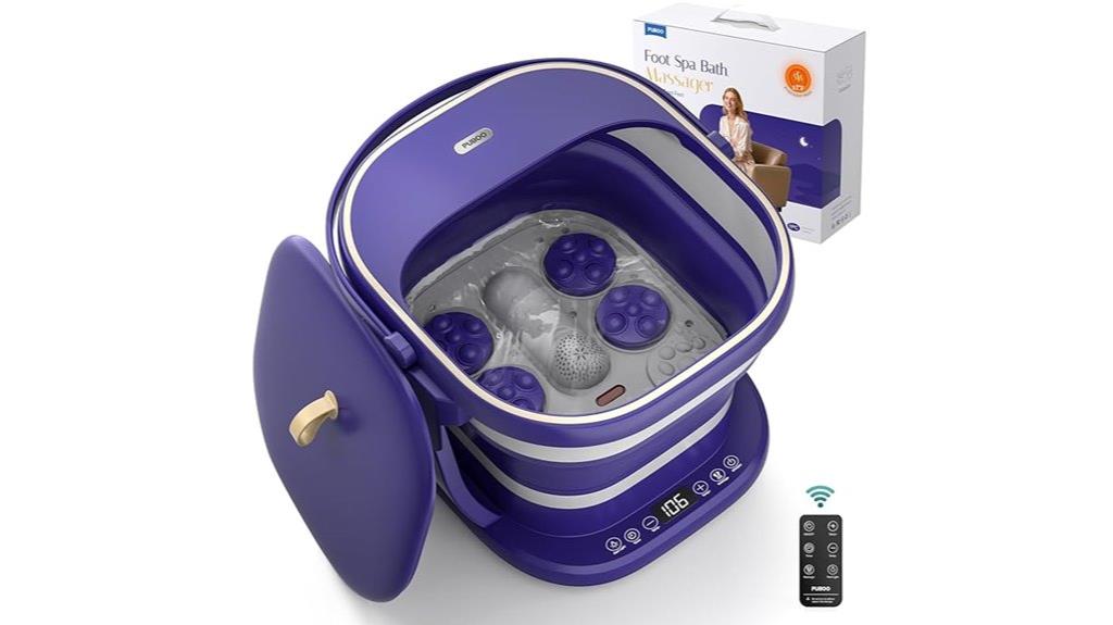 electric foot massager with heat