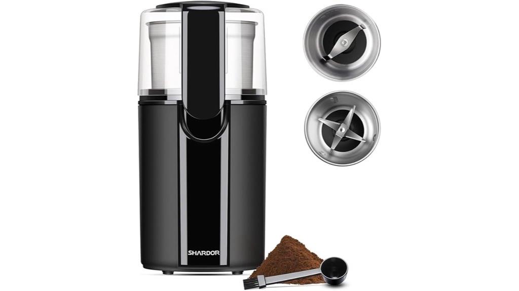 electric grinder with bowls