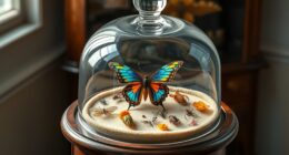 elegant glass cloche displays