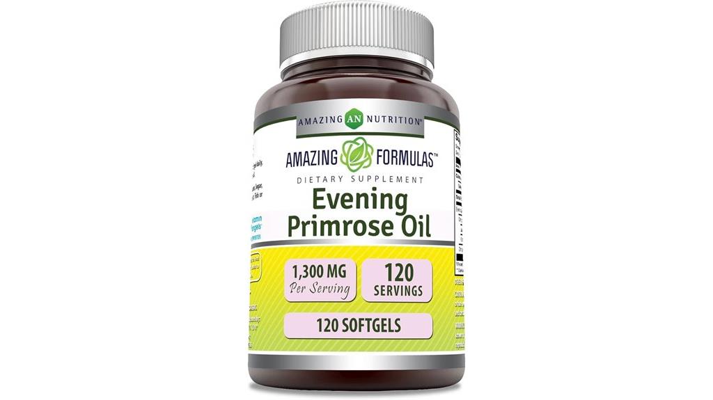 evening primrose oil softgels