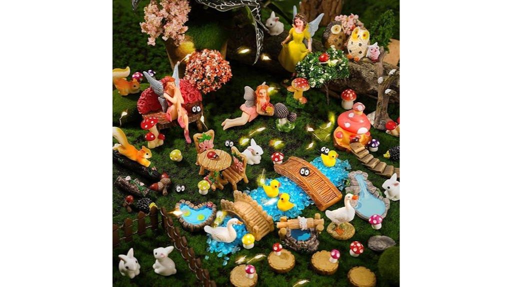 fairy garden accessories set