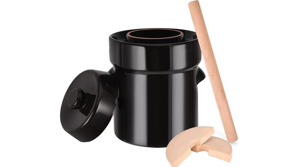 five liter fermentation crock