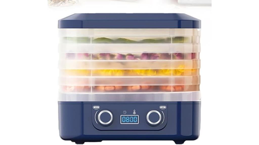 five tray food freeze dryer