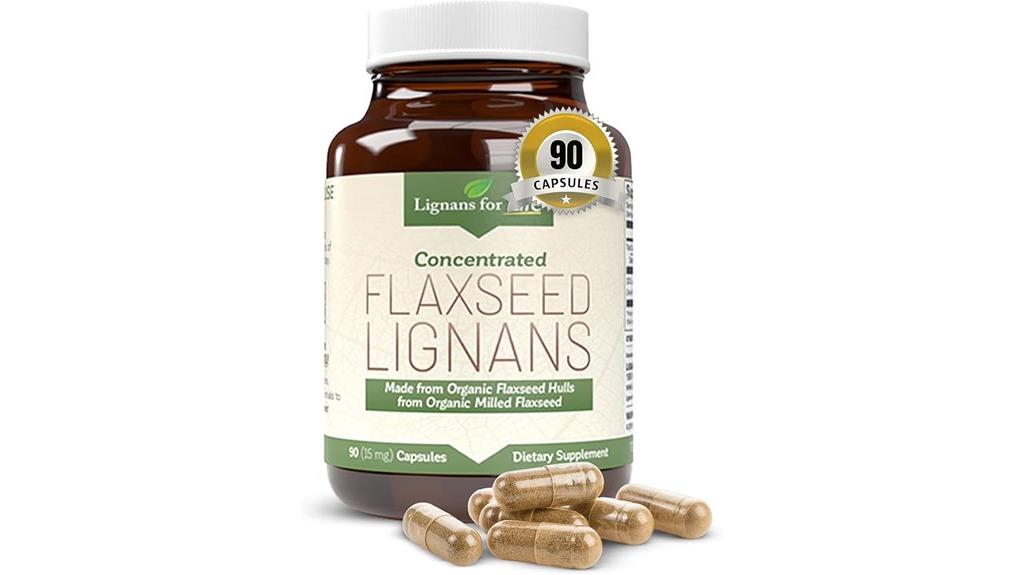 flaxseed lignans dietary supplement