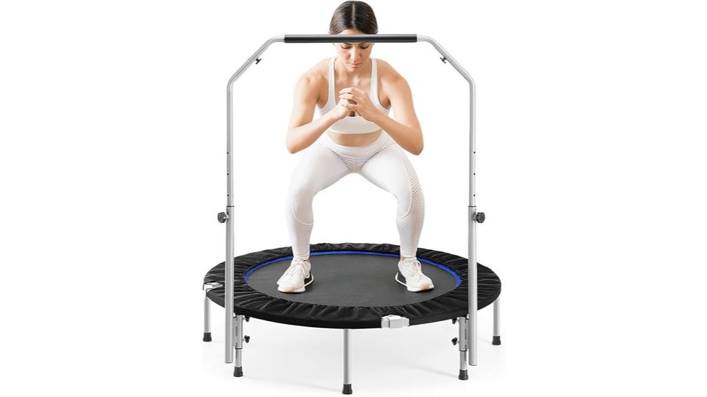 foldable large capacity trampoline