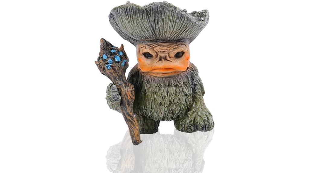 forest troll resin statue