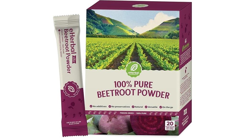 freeze dried beet root