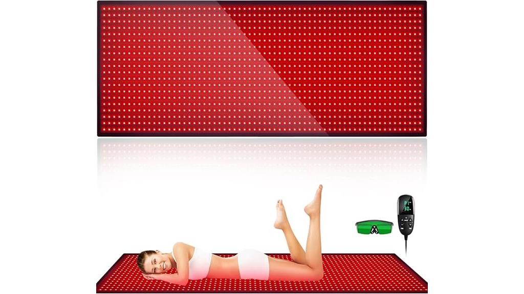 full body led therapy mat