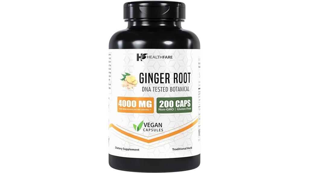 ginger root extract 4000mg