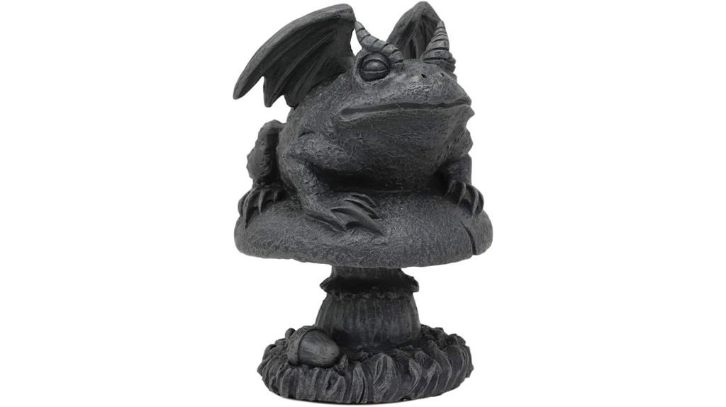 gothic toad gargoyle decor