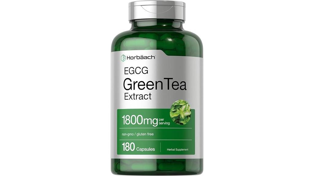 green tea extract capsules