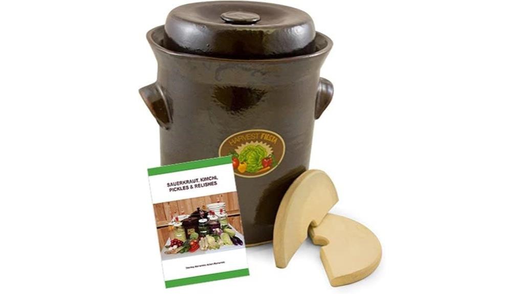 handmade 10l clay fermentation pot