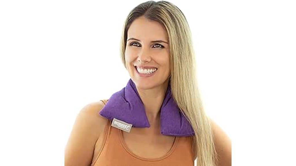 heated aromatherapy neck wrap