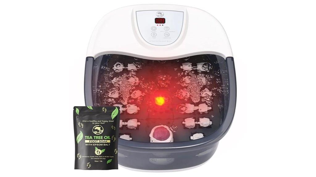 heated roller foot spa