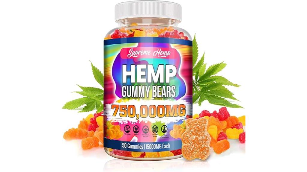 hemp oil gummies extract