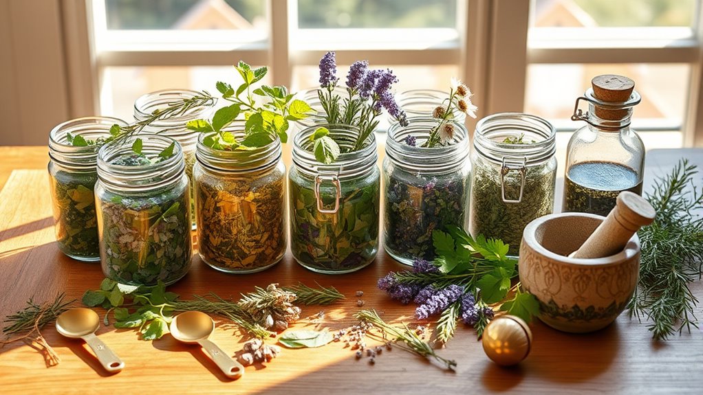 herb drying preserves potency