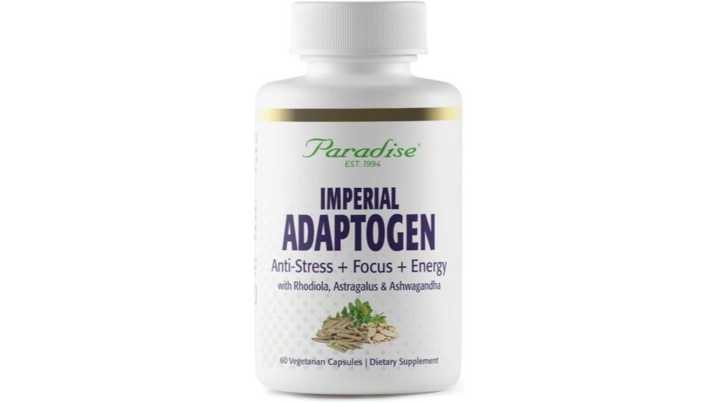 herbal adaptogens with ashwagandha