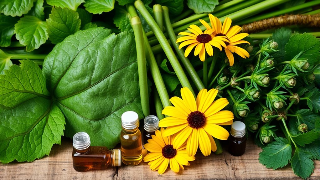 herbal compounds promote healing