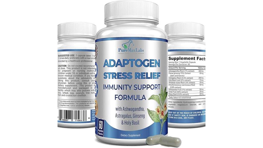 herbal stress relief capsules