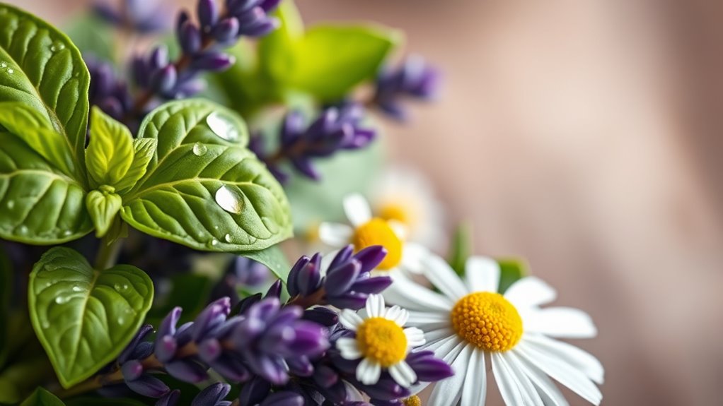 herbs reduce skin inflammation