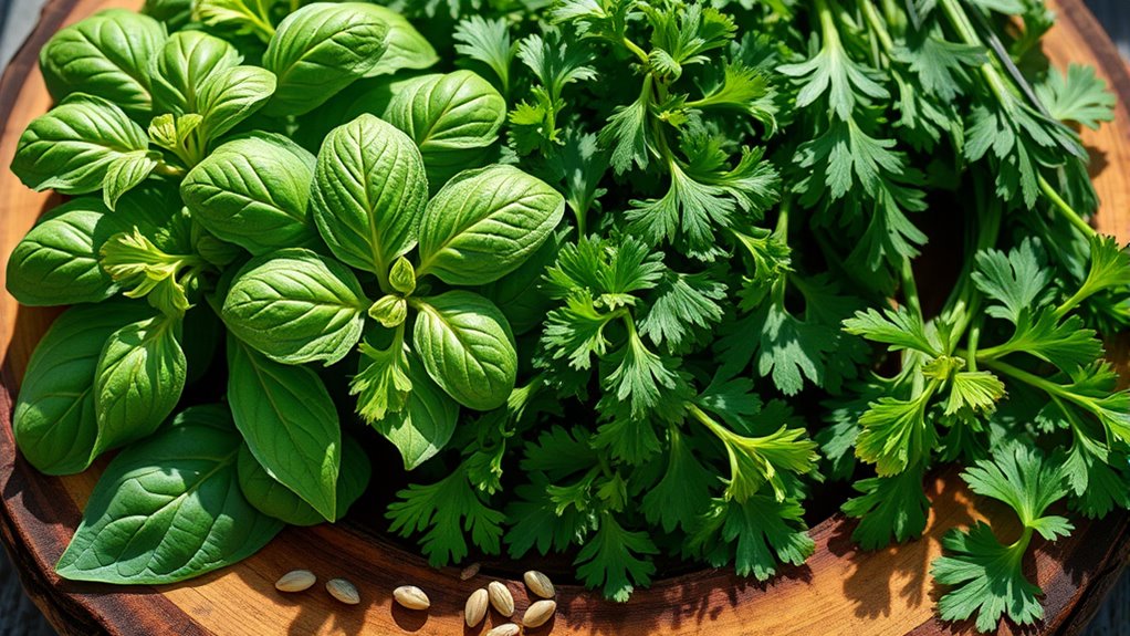 herbs rich in vitamin k2