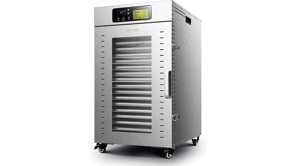 high capacity commercial dehydrator