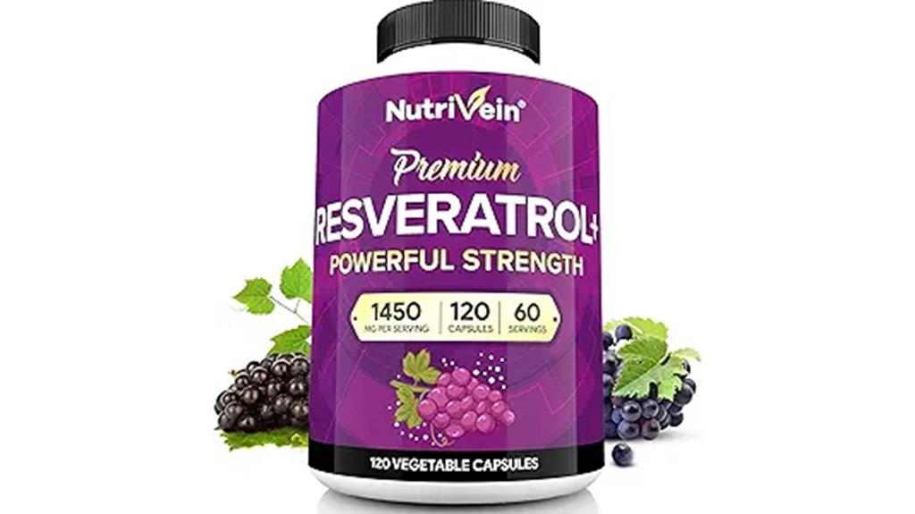 high dose resveratrol capsules
