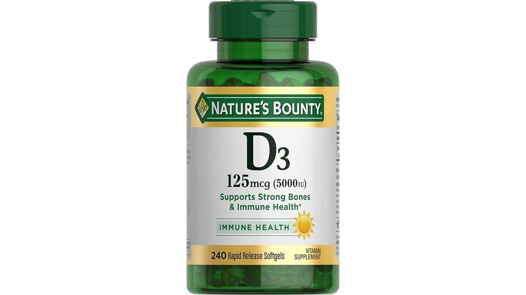 high dose vitamin d3 softgels