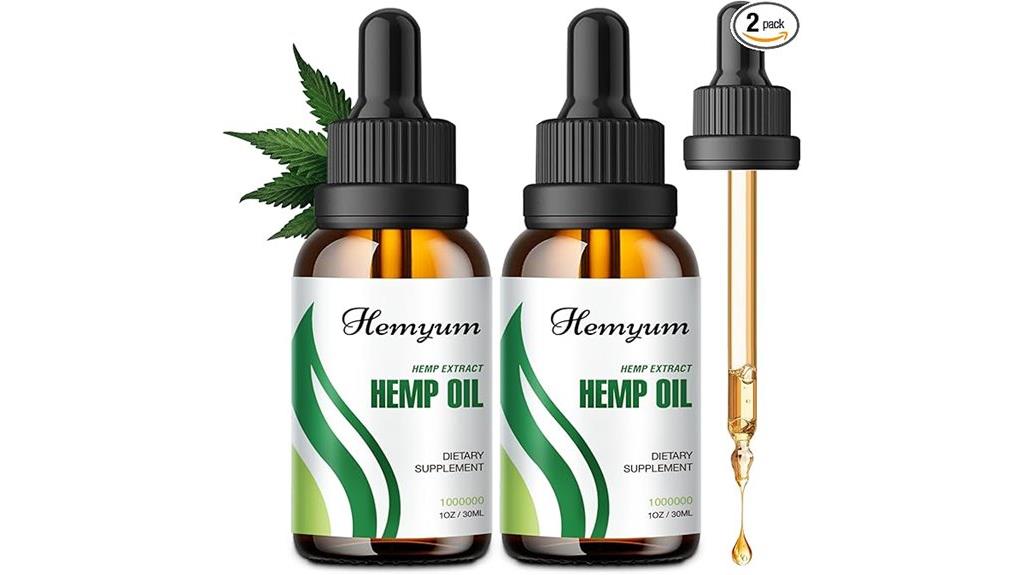 high potency hemp oil drops