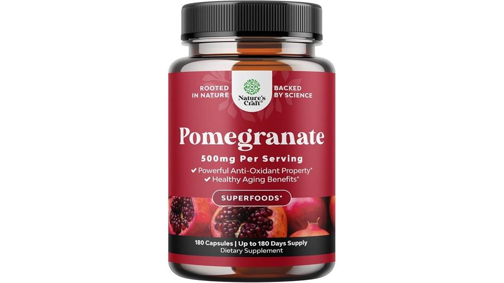 high potency pomegranate supplement