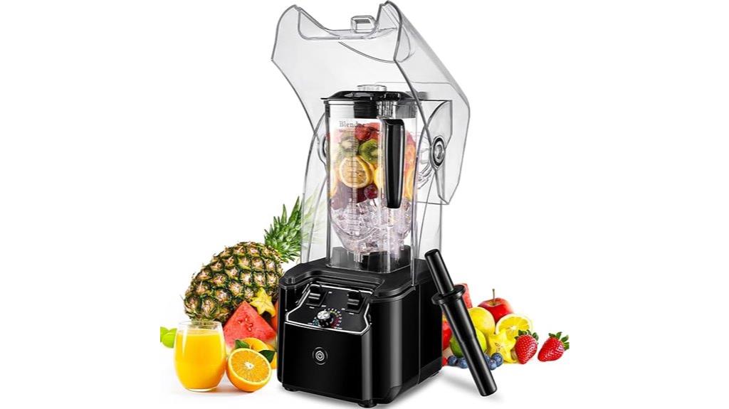 high powered smoothie blender