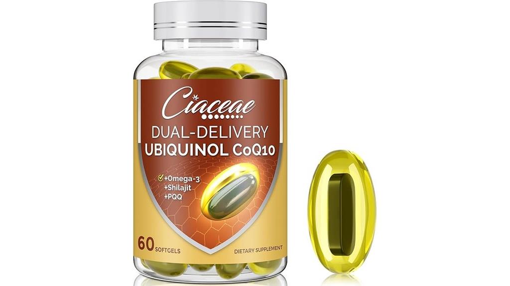 high strength coq10 with omega
