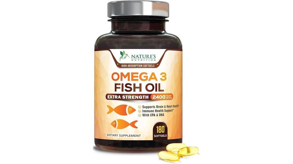 high strength omega 3 softgels