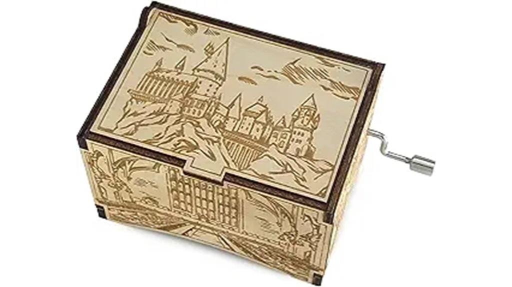 hogwarts castle music box