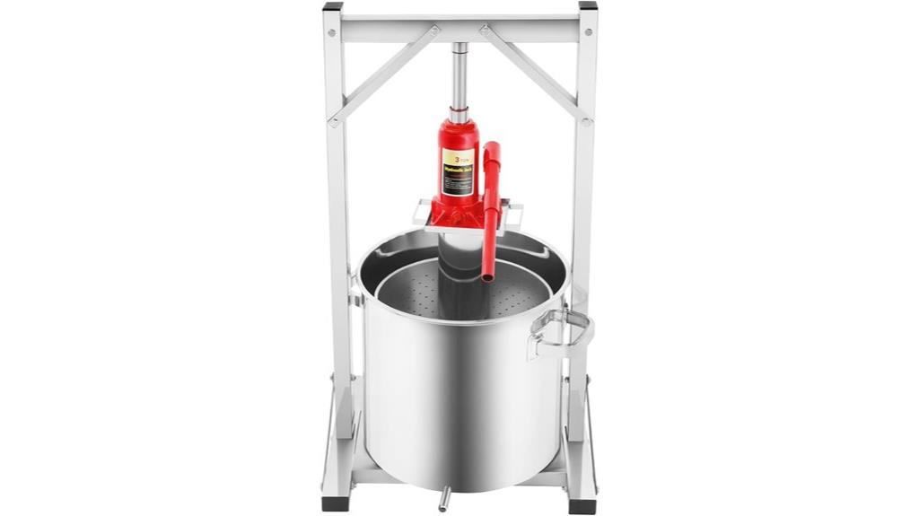hydraulic fruit press