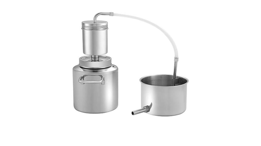 hydrosol essential oil distiller