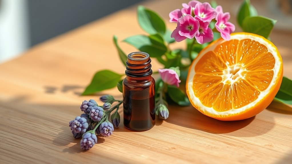 incorporate oils into routine