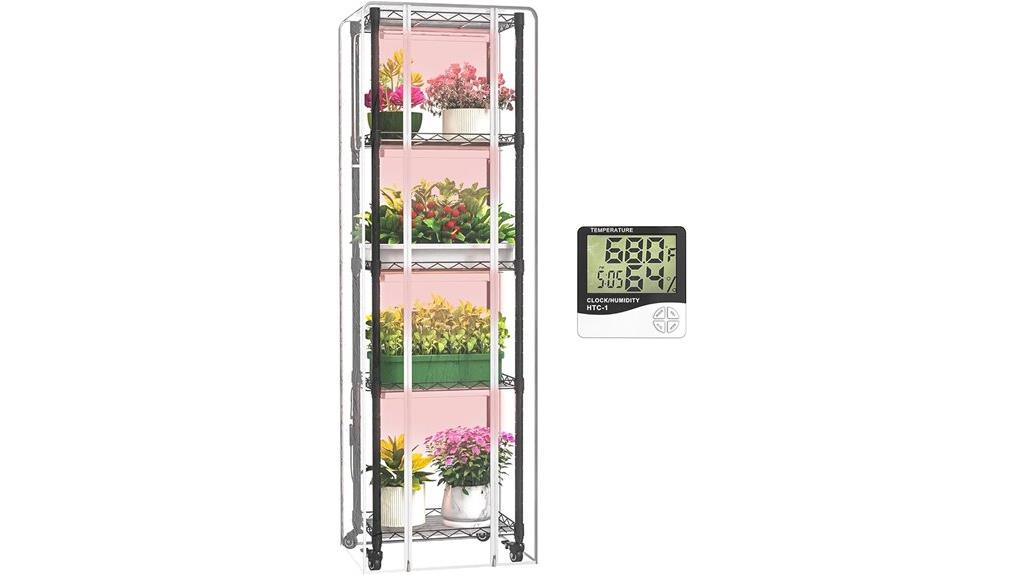 indoor multi tier grow setup